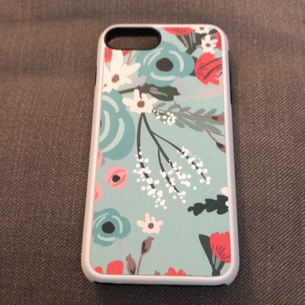 iPhone 7+ perfect condition floral case
